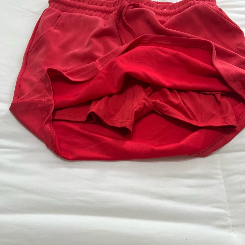 Red Athletic Shorts